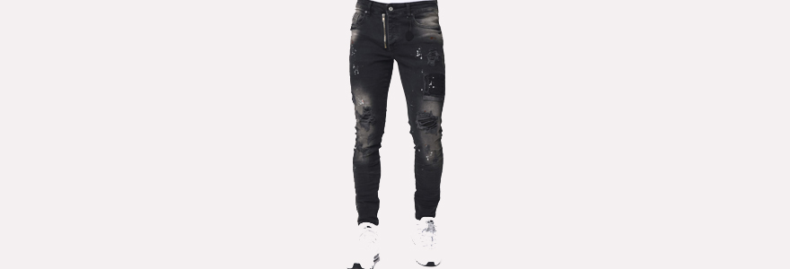 jeans slim pour homme