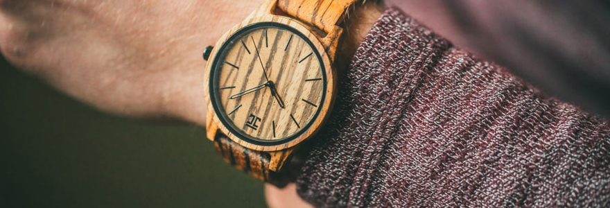 Montre en bois